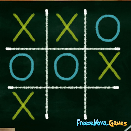 Surely Science Tic Tac Toe Blackboard